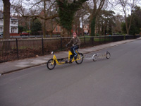 Who's that pimple on my road-train?